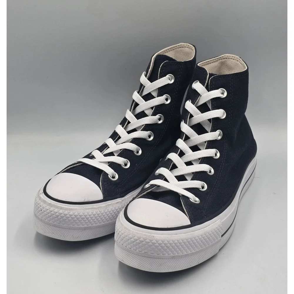 Converse Chuck Taylor All Star Lift Platform High Top Black Women's 8.5 560845F